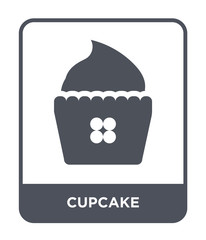 cupcake icon vector
