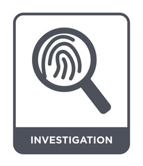 investigation icon vector