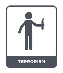 terrorism icon vector