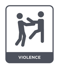 violence icon vector