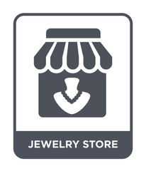 jewelry store icon vector