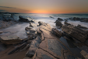 Look at the beach at Bidart, really nice rocky beach next to Biarritz at the Basque Country.