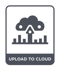 upload to cloud icon vector