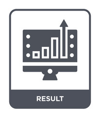 result icon vector