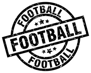 football round grunge black stamp