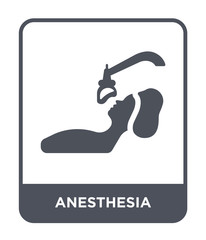 anesthesia icon vector