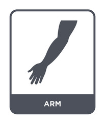 arm icon vector