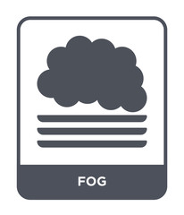fog icon vector