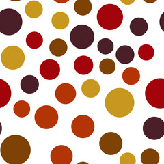 Round and circle Seamless vector EPS 10 . Abstract geometric pattern. Multicolor Figures