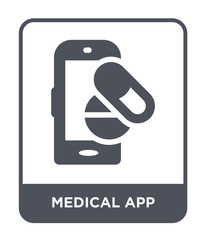 medical app icon vector