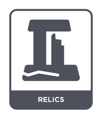 relics icon vector