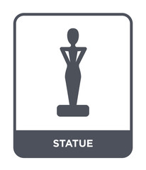 statue icon vector