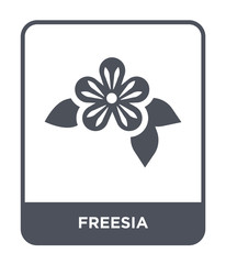 freesia icon vector