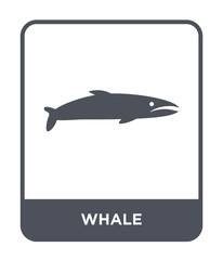 whale icon vector