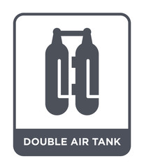 double air tank icon vector