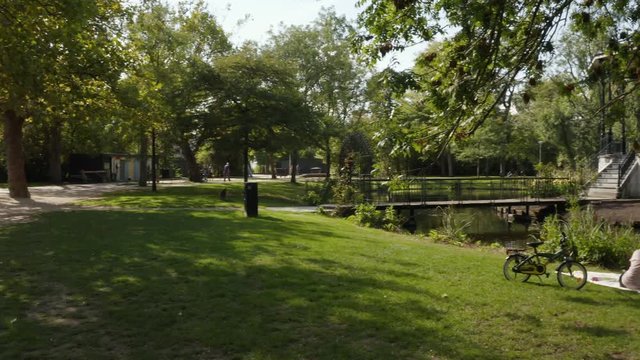 The Vondelpark is the most popular park in Amsterdam, The Netherlands. The Vondelpark is on the list of monuments.
