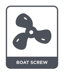 boat screw icon vector
