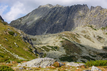 Fototapeta na wymiar Hight Tatras landscape in Slovakia