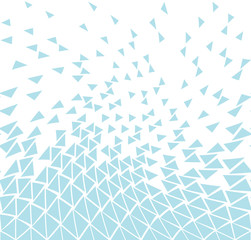 Abstract geometric hipster fashion design print triangle pattern