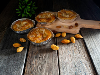 Loaf of Homemade almond twist bread