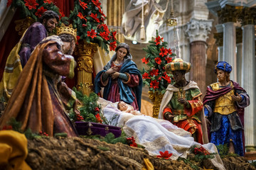 Nativity Scene Cadiz Cathedral