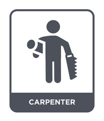 carpenter icon vector