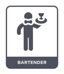 bartender icon vector