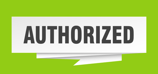 authorized