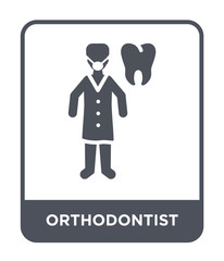 orthodontist icon vector