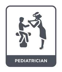 pediatrician icon vector