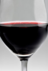 glass of red wine