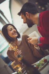 The evening is wonderful, only you and me.