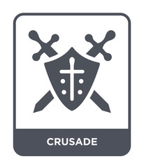 crusade icon vector