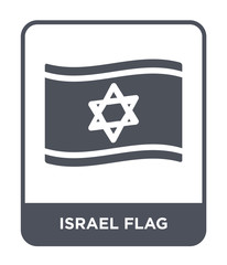 israel flag icon vector
