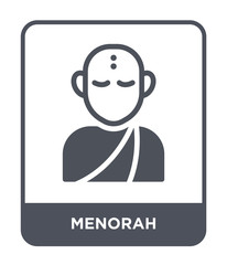 menorah icon vector