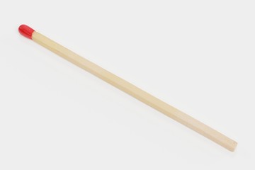 Realistic 3D Render of Match