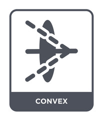 convex icon vector