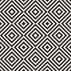 Vector seamless pattern. Modern stylish abstract texture. Repeating geometric rhombus tiles
