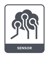 sensor icon vector