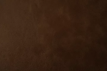 Brown leather texture background, genuine leather © kseniaso