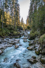 Wildbach in den Alpen I