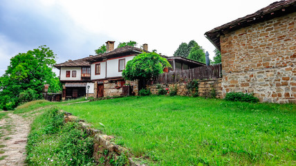 Fototapeta na wymiar Bulgaria Gabrovo Municipality, Bozhentsi village old house with preserved architecture