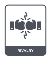 rivalry icon vector