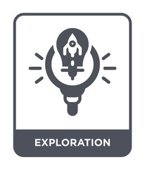 exploration icon vector