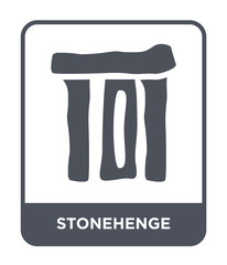 stonehenge icon vector