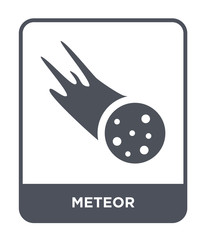 meteor icon vector