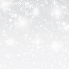 Fototapeta na wymiar snowflakes vector background