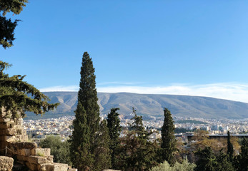 Fototapeta na wymiar Athens View Greece