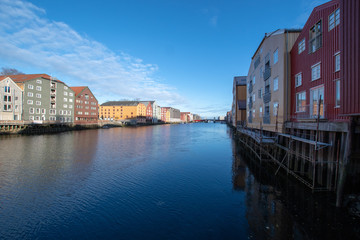 Norway Tronheim old town