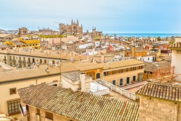 The Cathedral La Seu in Palma de Mallorca